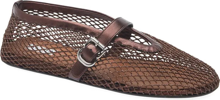 Fishnet Ballerina Flat (Women) | Nordstrom