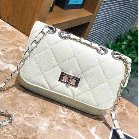 Puloru Fashion Vintage Women PU Leather Chain Bag Shoulder Bag Tote Purse Handbag Messenger Bags | Walmart (US)
