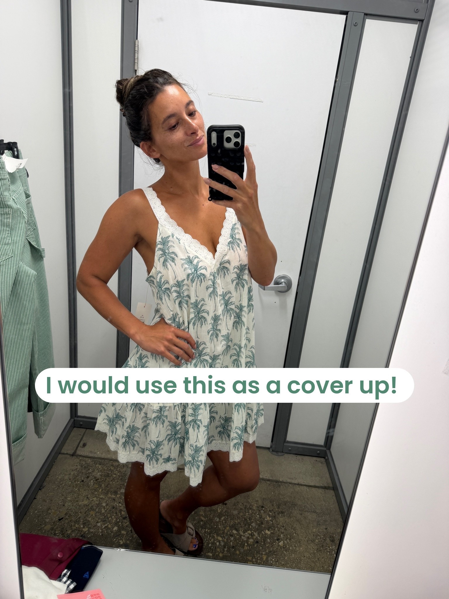 This is technically a pajama but could totally be used as a cover up! 🌴