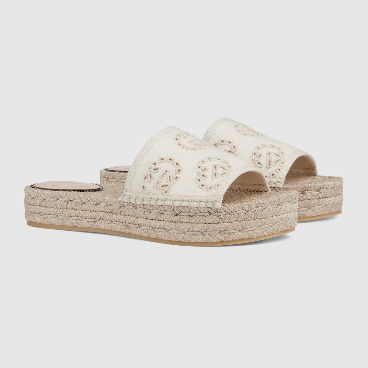 Women's Interlocking G espadrille sandal | Gucci (US)