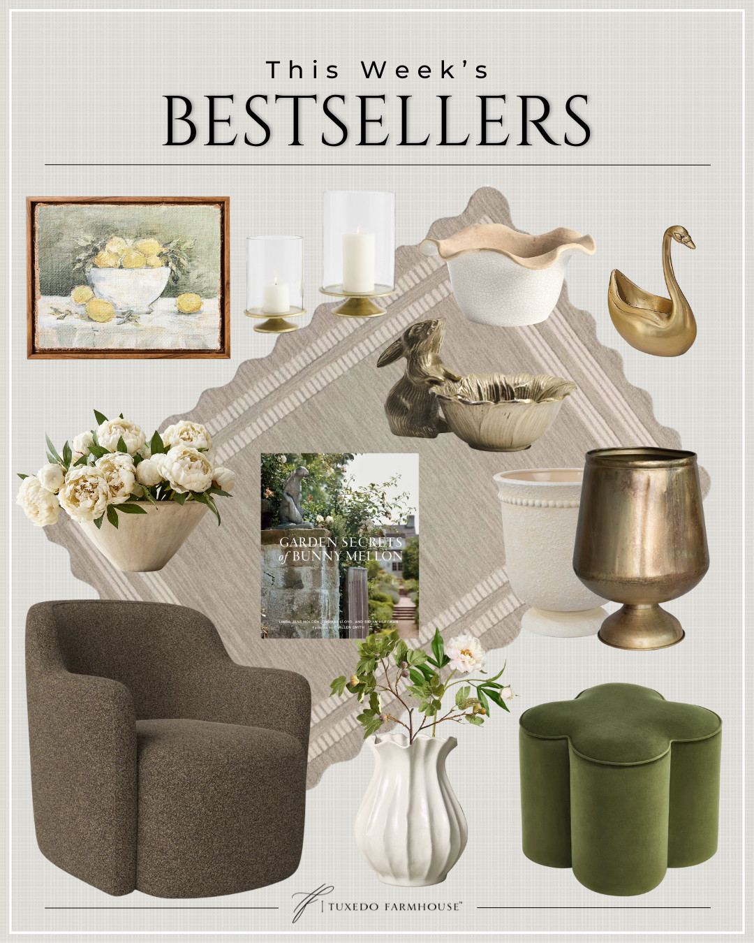 This Week's Bestsellers

Which one was your favorite?

Seasonal, home decor, accent chairs, rugs, wall art, frames, pillows, lamps, baskets, candles, books, coffee tables, ottomans, trays, bowls, consoles, accent tables
 

 #LTKSeasonal #LTKHome