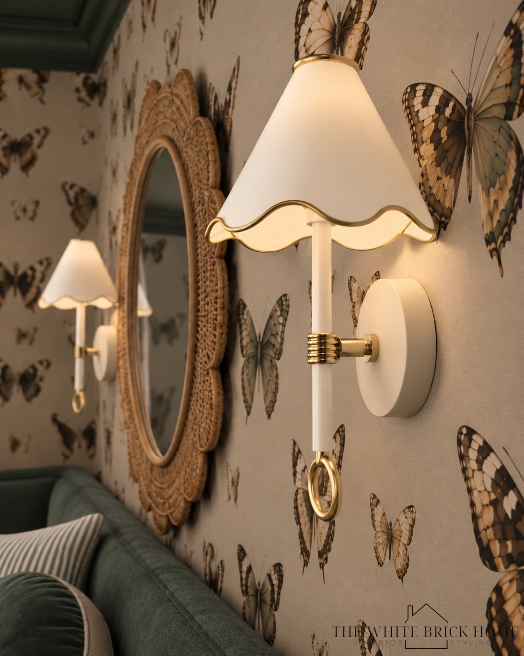 These wall scones are rechargeable and cordless! Perfect for next to a bed - A whimsical butterfly retreat where rich green tones and cozy layers create a room that feels equal parts magical and sophisticated. 

Girls room, girls bedroom, kids room, kids bedroom, girls room decor, girls room ideas, girls room bed, girls room rug, girls room wall decor, girls room ideas, girls room wallpaper, girls room wall sconces, girls room design, girls room area rug, girls room green, bed, bedroom, crate and kids, crate and barrel, pottery barn kids, Anthropologie

#LTKHome #LTKKids #LTKSaleAlert