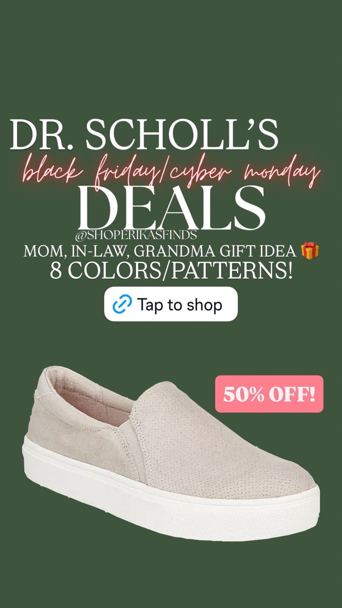 DR. SCHOLL’S 50% OFF! MOM, IN-LAW, GRANDMA GIFT IDEA 🎁 8 COLORS/PATTERNS!