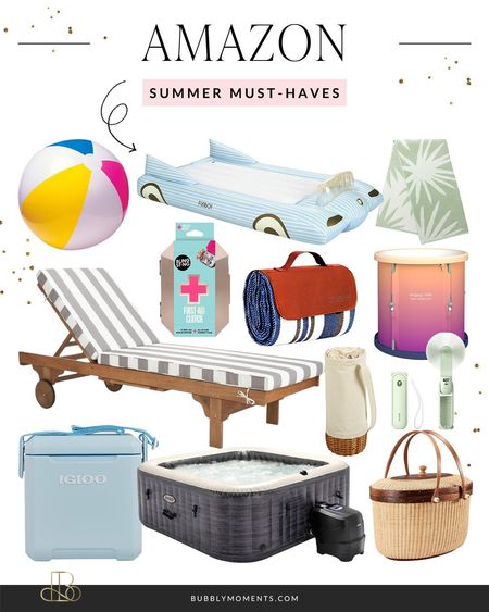 Get ready for the season with our top Amazon Summer Must-Haves! Discover a curated selection of essentials to make your summer unforgettable. From colorful pool accessories to must-have outdoor gadgets, we have everything you need to enjoy the warm weather. Whether you're planning beach trips, backyard barbecues, or lazy days by the pool, our summer picks will keep you stylish and prepared. Shop now to find your summer favorites and make the most of the sunny days ahead! #LTKswim #LTKhome #LTKfindsunder50 #SummerMustHaves #AmazonFinds #SummerEssentials #BeachReady #PoolsideVibes #OutdoorLiving #SummerFashion #AmazonSummer #SunnyDays #VacationReady #SummerStyle #SummerFun #AmazonHome #ShopNow #AmazonShopping #SummerVibes

