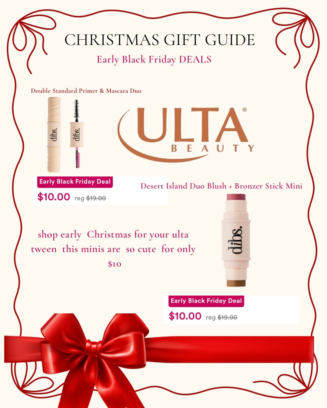 Early Christmas shopping ? Catch this deals at ulta for your stocking stuffers or your tween!! 

#LTKGiftGuide #LTKHoliday #LTKBeauty