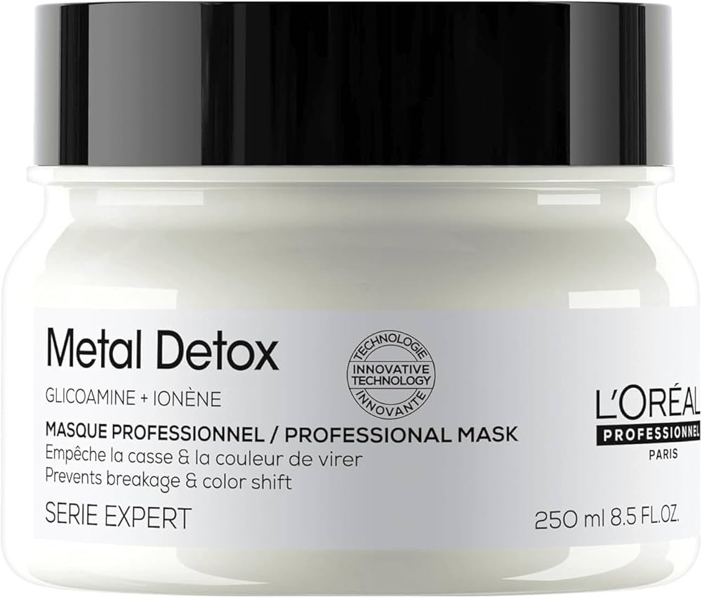 L'Oreal Professionnel Metal Detox Hair Mask | Deep Conditioner & Treatment | Protects Color, Prev... | Amazon (US)