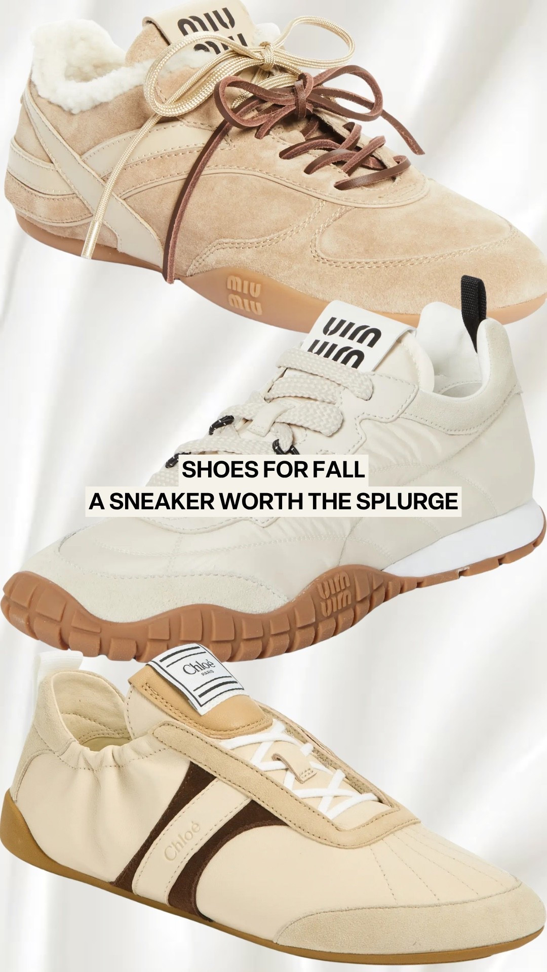 Shoes for Fall - A sneaker worth the splurge! #kathleenpost