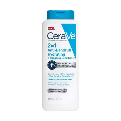 CeraVe Anti-Dandruff 2-in-1 Shampoo & Conditioner - 12 fl oz | Target