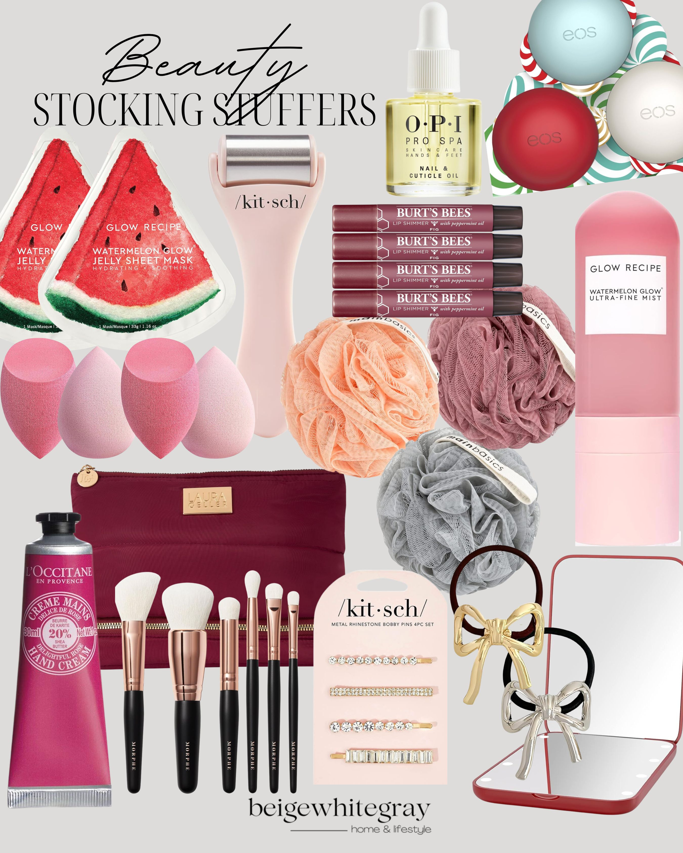 Beauty Stocking Stuffers from Amazon!
Amazon Gifts / Amazon Holiday / Amazon Beauty / Holiday Gift Sets / Holiday Beauty Sets / Makeup Brush Sets / Makeup Bags / Face Masks / Beauty Accessories / Pretty Hair Clips / Travel Beauty Sets / Facial Spray / Glow Recipe / EOS / OPI / Kitsch / Beauty Blenders /  

 

#LTKGiftGuide #LTKHoliday #LTKBeauty
