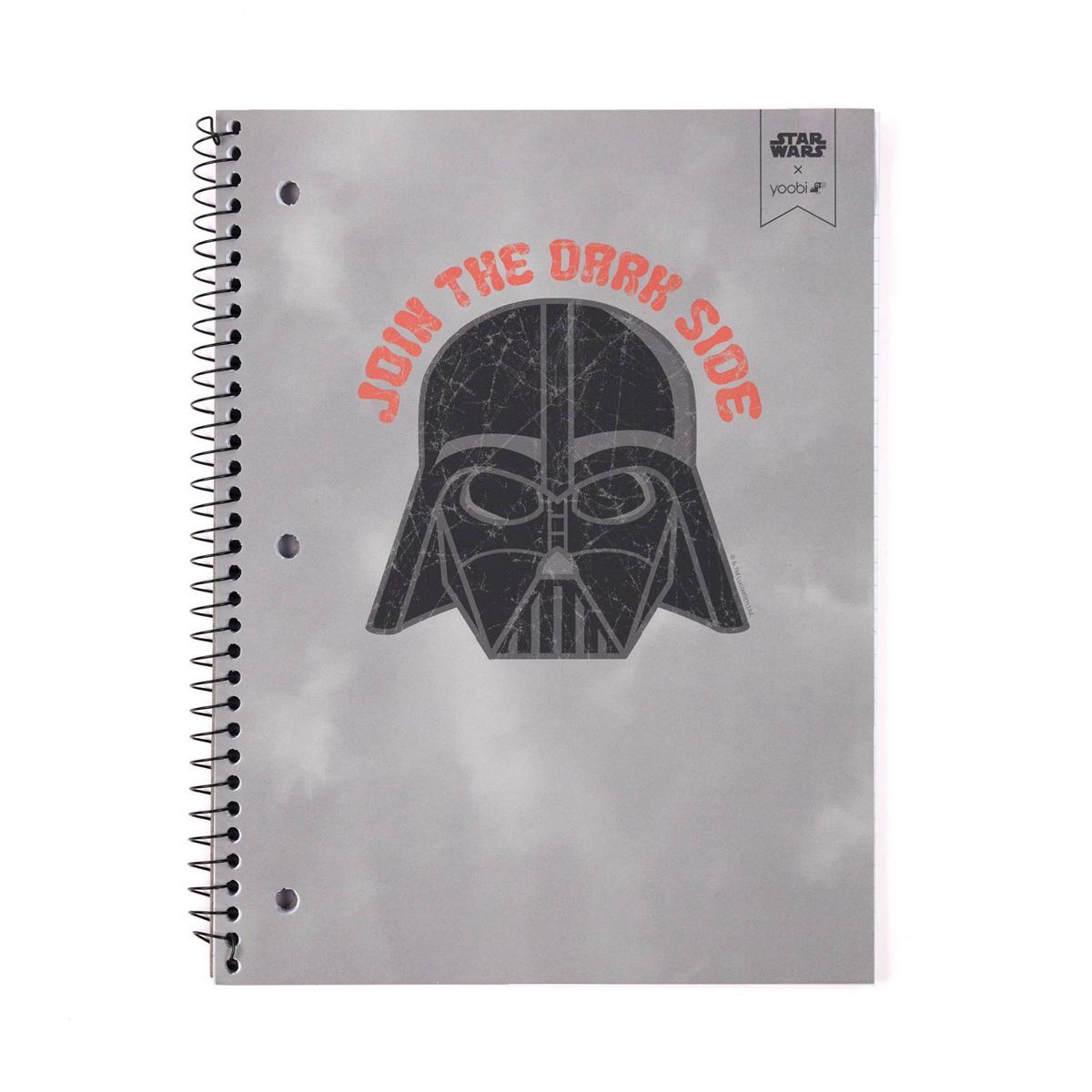 100 Sheets College Ruled 1 Subject Notebook 8.25"x10.5" Darth Vader - Yoobi™ | Target