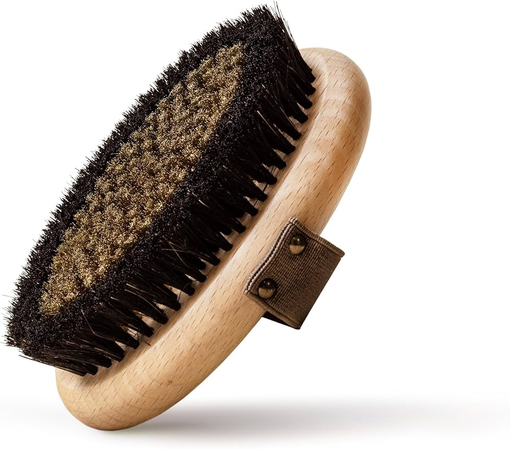 De La Heart Copper Body Brush for Radiant Complexion, Smooth & Glowing Skin | Amazon (US)