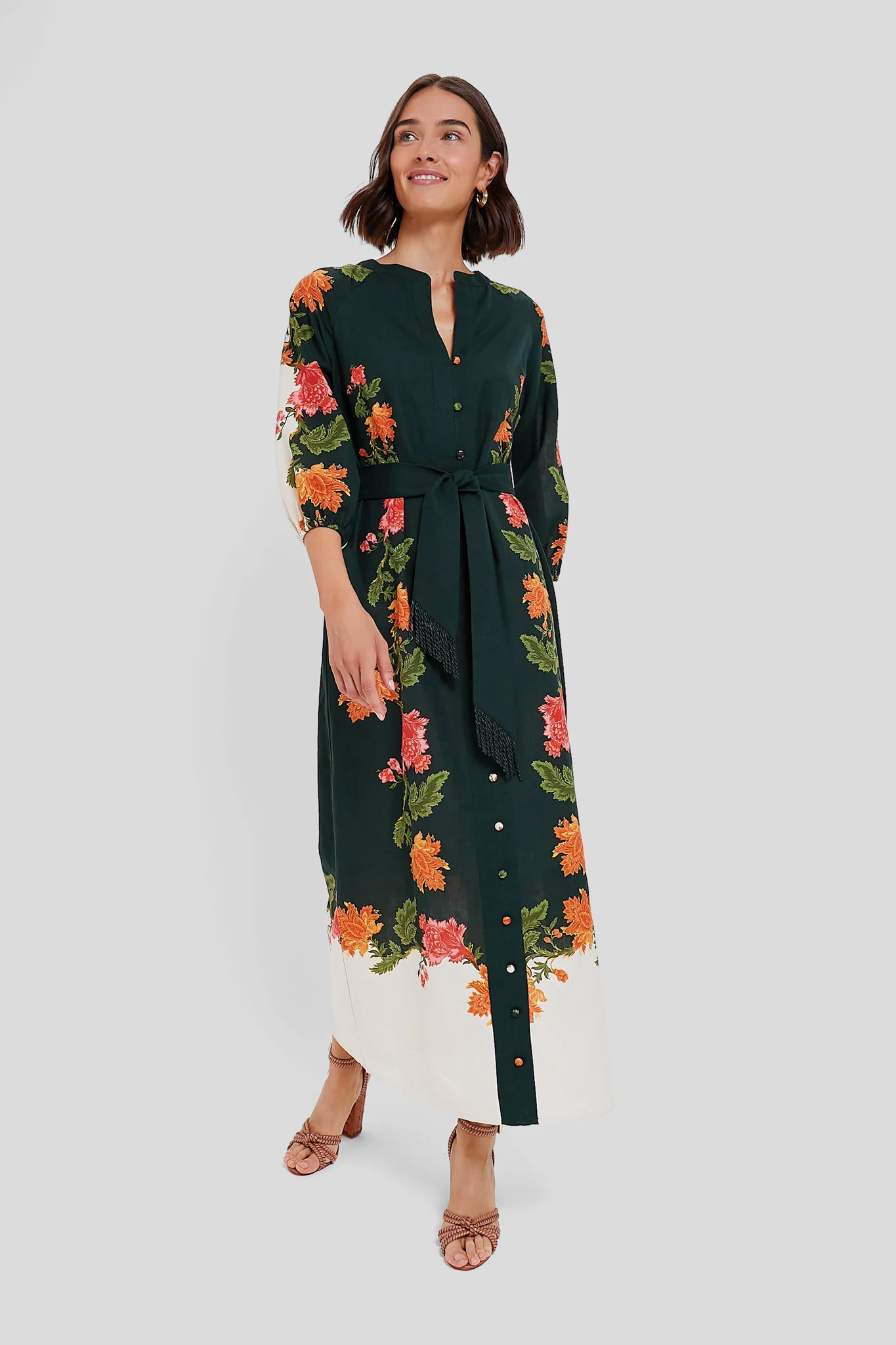 Hunter Bloom Iris Maxi Dress | Tuckernuck (US)