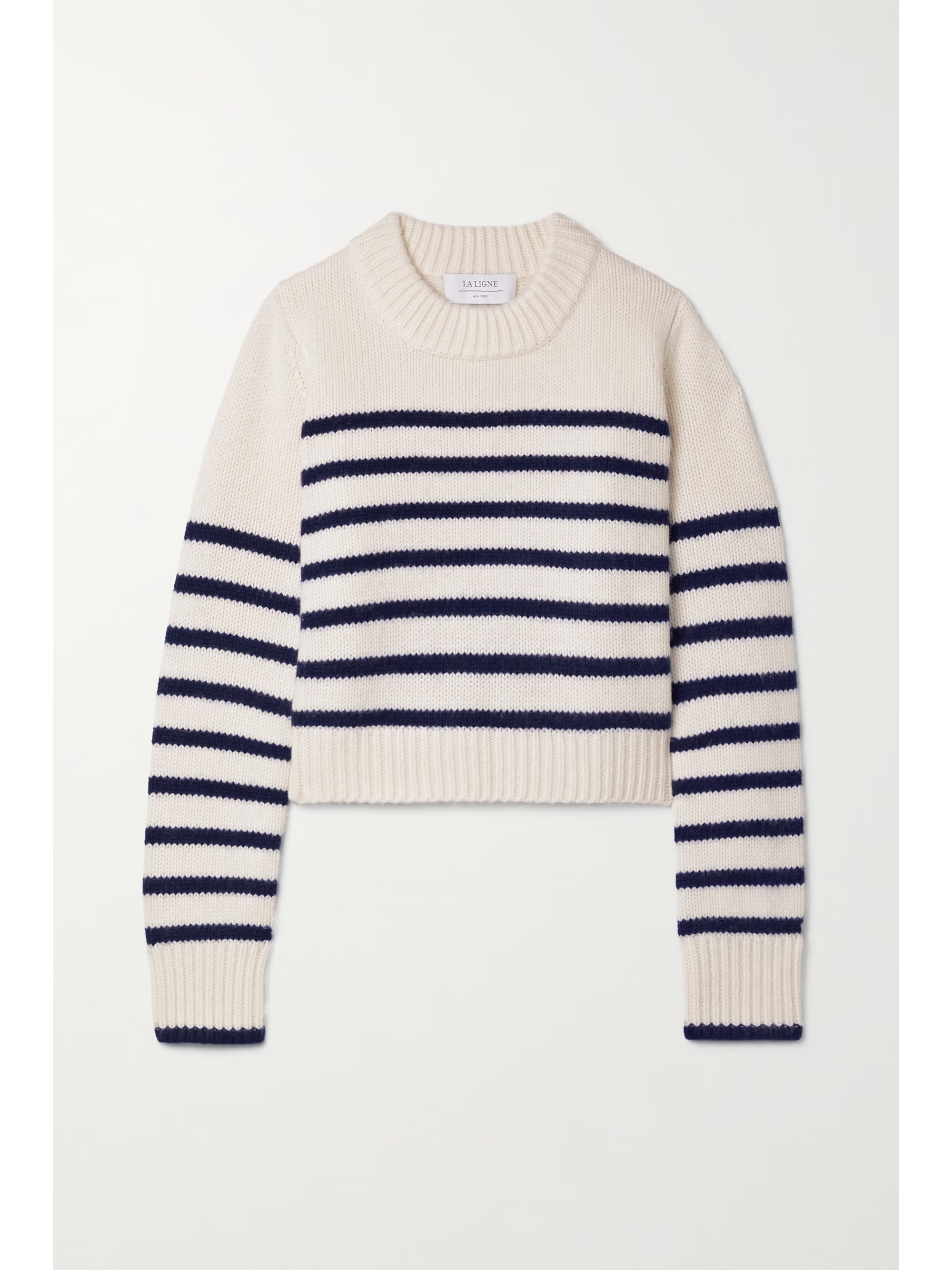 Mini Marin striped wool and cashmere-blend sweater | NET-A-PORTER (US)