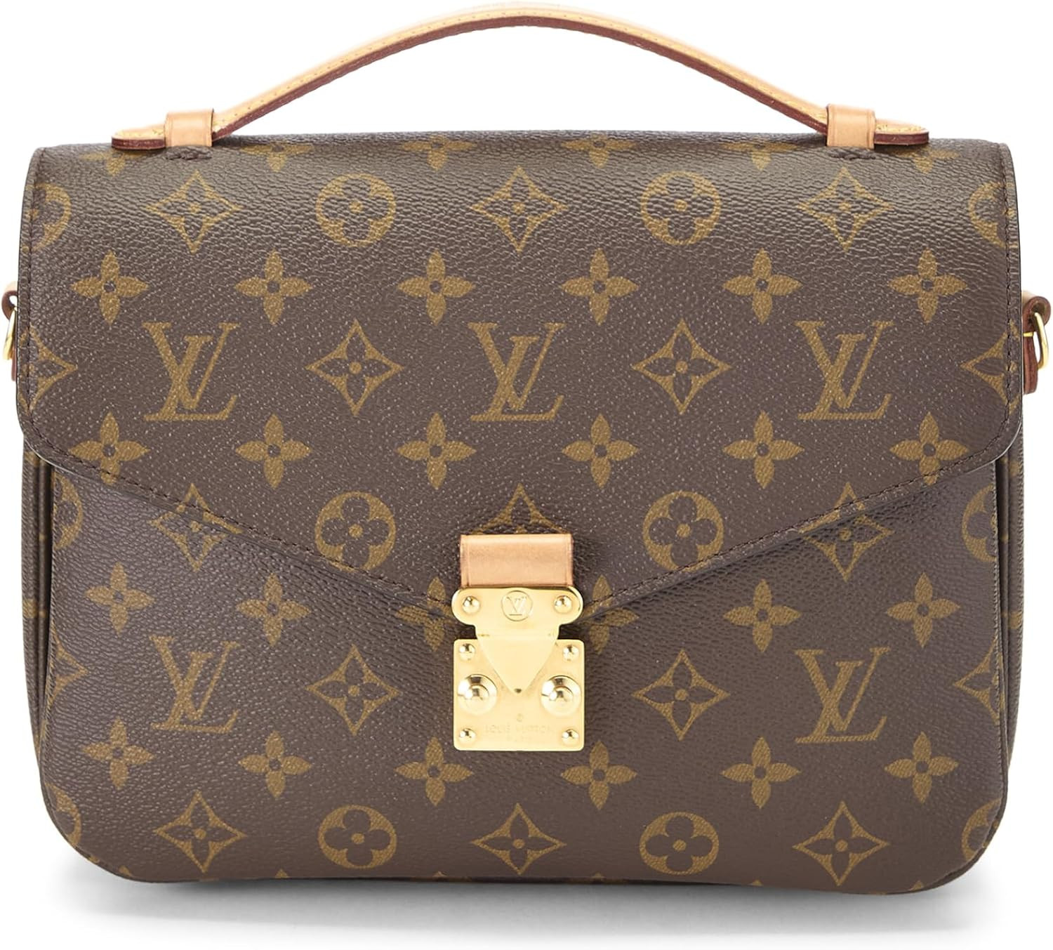 Louis Vuitton, Pre-loved Monogram Canvas Pochette Metis, Brown | Amazon (US)