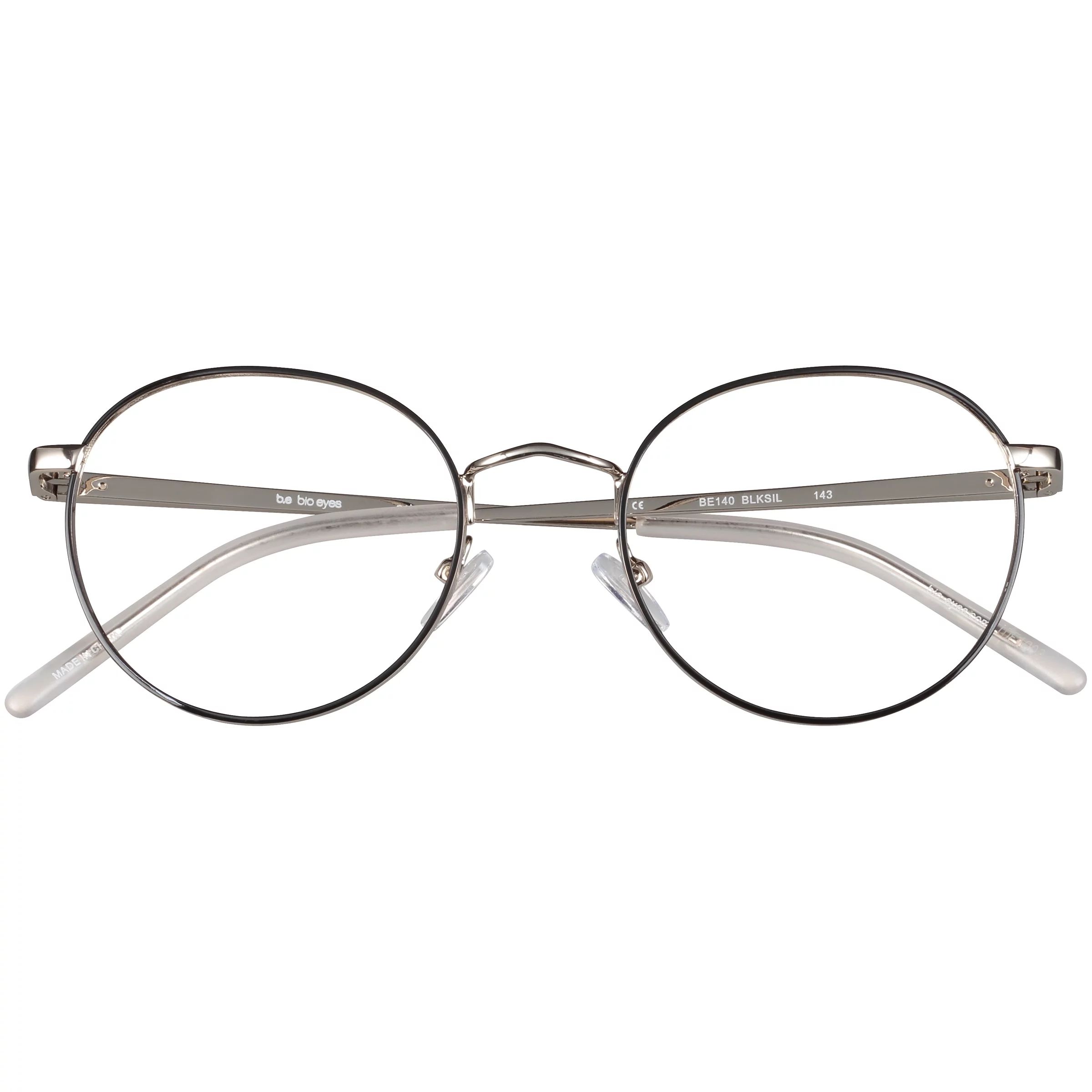 Bio Eyes Mens's BE140 PALM Black/Silver Eyeglass Frames | Walmart (US)