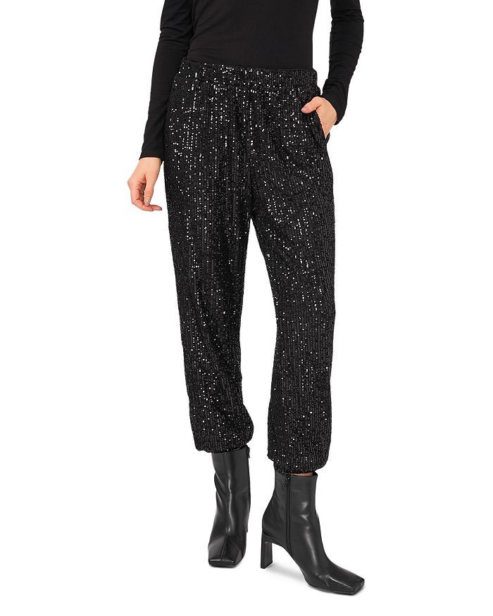 Sequin Pull-On Jogger Pants | Bloomingdale's (US)