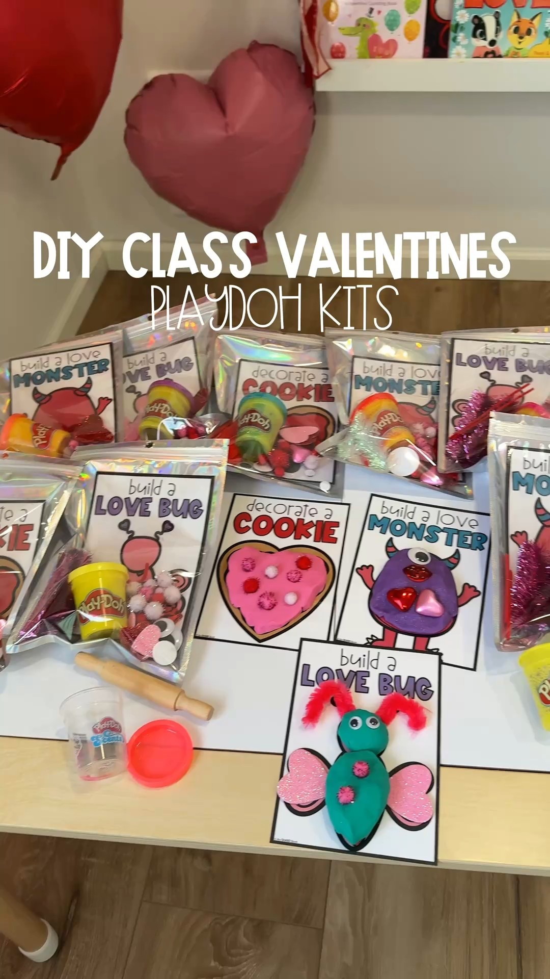 Non-candy class valentines 🤍

I put together little playdoh kits for her class and I’m honestly obsessed with how they turned out.

Each one has 3 themed playdoh mats (love bug, love monster, and decorate a cookie), playdoh, and the cutest little add-ins like pom poms, googly eyes, pipe cleaners, and hearts so they can create their own little masterpieces.

An activity instead of sugar… and something they’ll actually use.

Save this for next year’s class valentines 💌


#LTKValentine #LTKmomlife #LTKKids