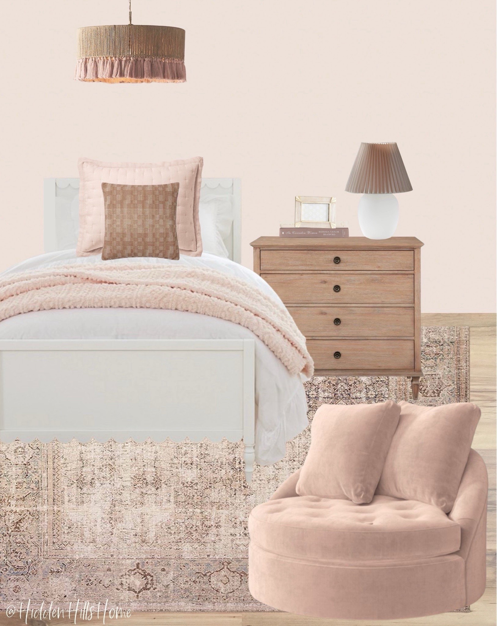 Pink girls bedroom mood board, teen girls bedroom design ideas, modern classic girls bedroom #pink 


#LTKKids #LTKHome #LTKSaleAlert