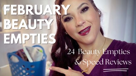 My February Beauty Empties 

#LTKbeauty