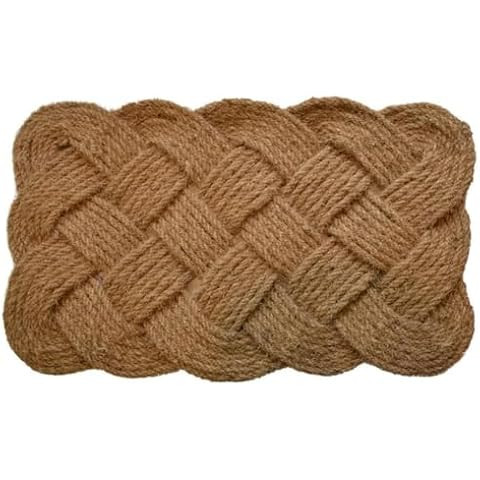 Iron Gate - Natural Jute Rope Woven Doormat 18x30 - Single Pack - 100% All Natural Fibers - Eco-f... | Amazon (US)