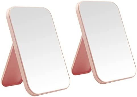 Nutair 2Pcs Desktop Makeup Mirror, 8-Inch Portable Princess Mirror,Table Desk Wall Hanging Dual-P... | Amazon (US)