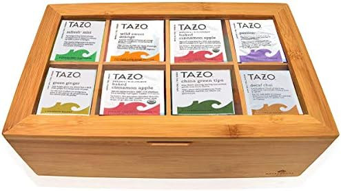 Tazo Tea Bags Sampler Assortment Gift Box - 80 Count - 14 Different Flavors Perfect Variety Pack ... | Amazon (US)