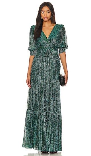 Jainey Maxi Dress in Teal Blue | Revolve Clothing (Global)