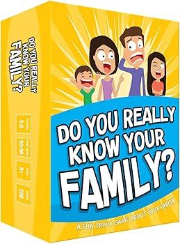 Do You Really Know Your Family? A Fun Family Game Filled with Conversation Starters and Challenge... | Amazon (US)