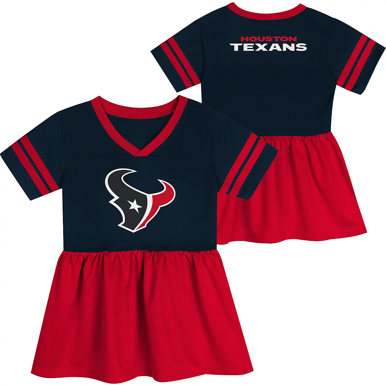 Outerstuff Toddlers' 2T-4T Texans Stadium Lights Jersey Dress | Academy Sports + Outdoors