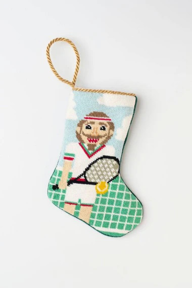 Match Point Tennis Nutcracker | Bauble Stockings