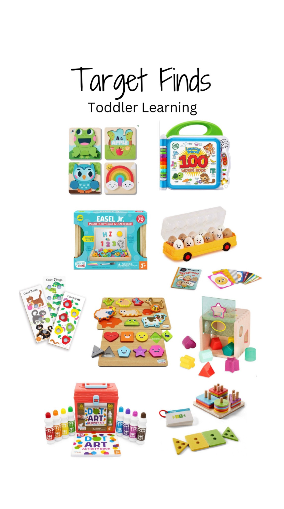 Affordable Toddler Learning Toys

#LTKfamily #LTKkids #LTKGiftGuide