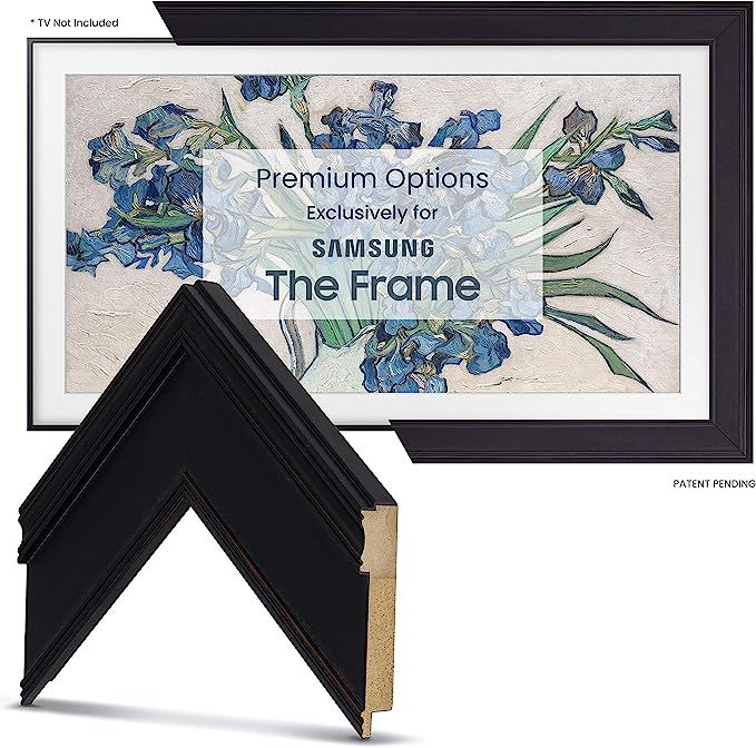 Deco TV Frames - Antique Black Smart Frame Compatible ONLY with Samsung The Frame TV (65", Fits 2... | Amazon (US)