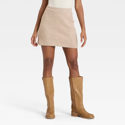 Women's Mini Sweater Skirt - Universal Thread™ | Target
