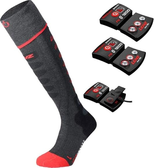 LENZ 5.1 Toe Cap Unisex Heated Socks with rcB 1200 Batteries | Amazon (US)