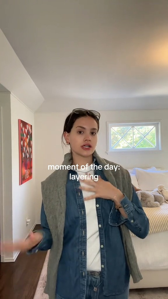 Loving a little layering moment recently!!! So many fun ways to layer and be creative 

 #LTKWatchNow #LTKFindsUnder100 #LTKStyleTip