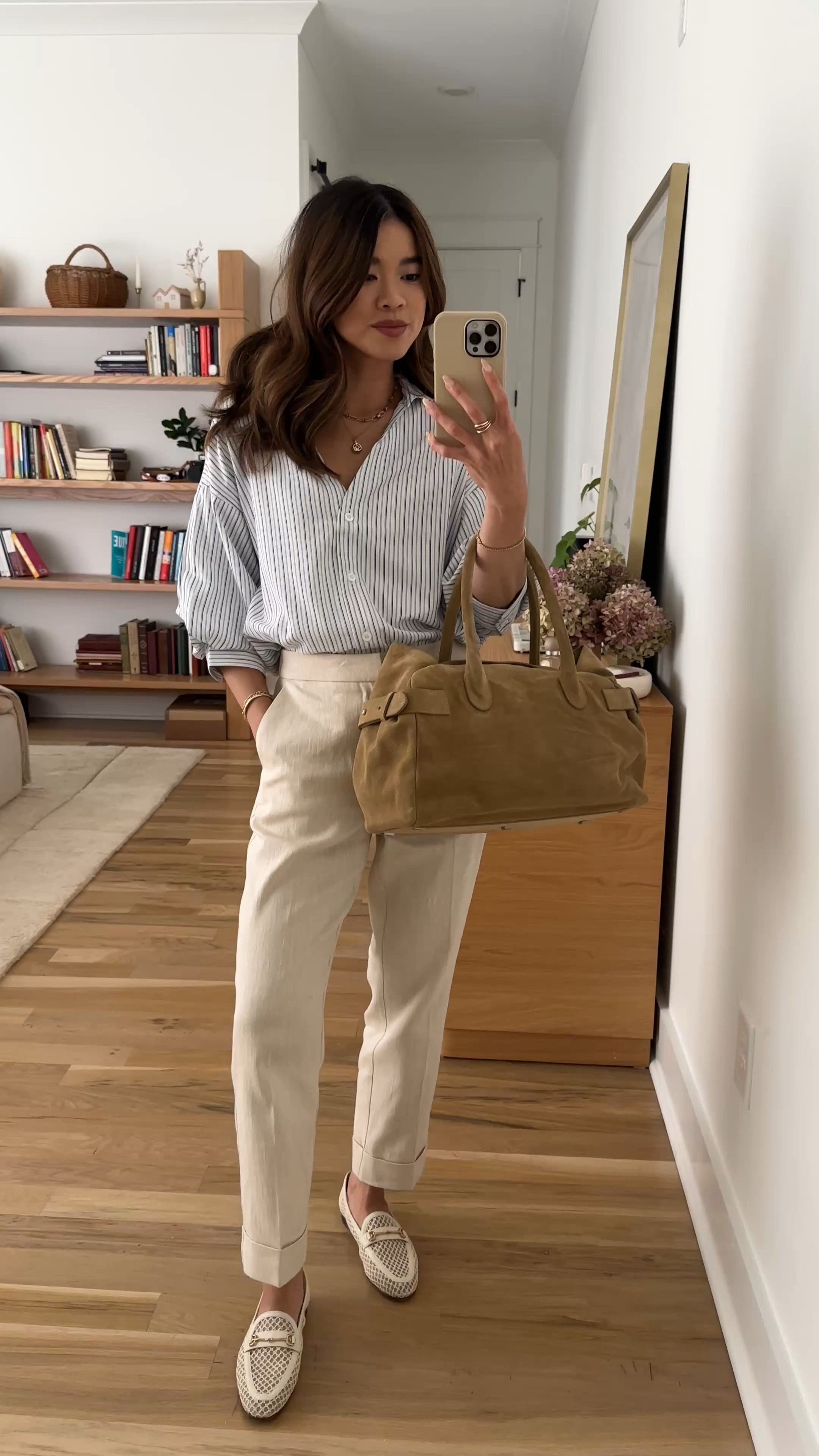 •Top size XS in riviera stripe 
•Pants size XS in flax

petite fashion, get dressed with me, outfit inspiration, ootd, nashville outfit, Nashville influencer, petite style, vacation style, casual outfits, mom style, petite pants, spring outfits, spring outfit info, spring pants, spring outfit idea, spring top, spring bag, spring button up, spring shoes, suede bag, loafers, workwear outfit work outfit 

 

#LTKSeasonal #LTKPetite #LTKootd