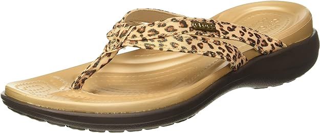 Crocs Women's Capri Strappy Flip Flops | Sandals | Amazon (US)