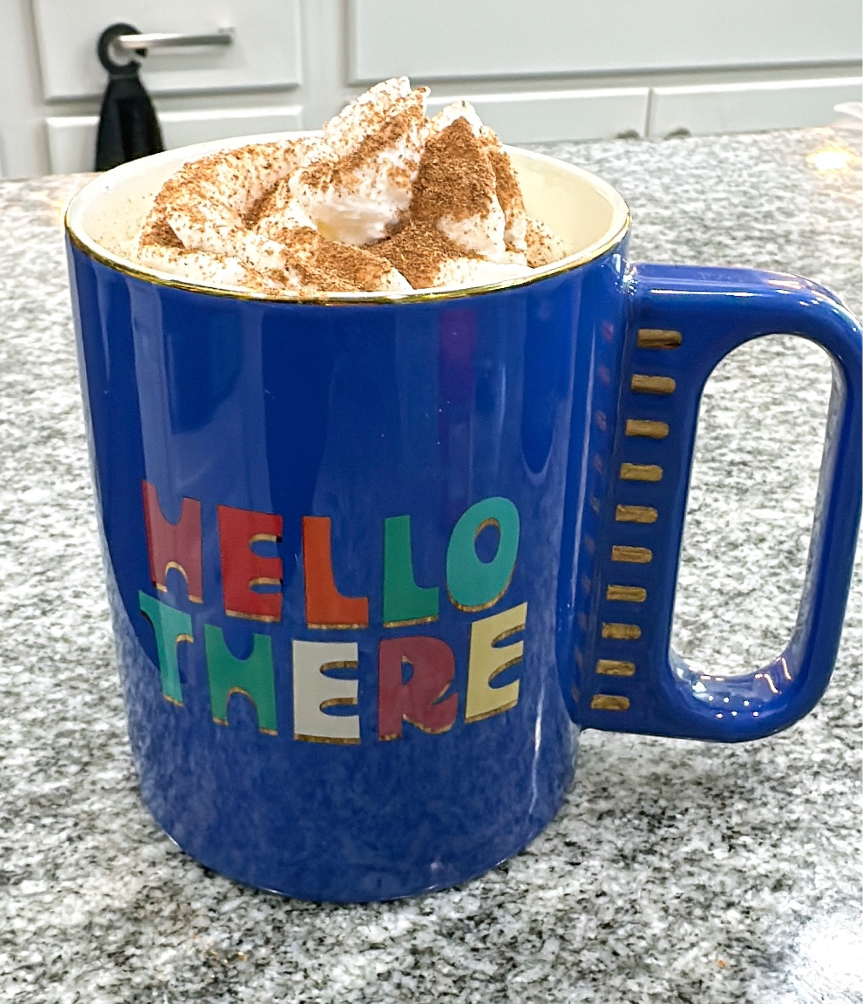Hello There Coffee Mug by TabithaBrown #CoffeeMugs #Mugs #HelloThere #TabithaBrown #Coffee #CoffeeRecipes 