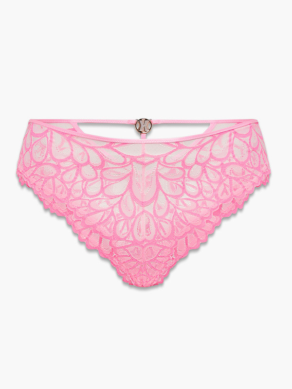 Savage Not Sorry Lace Cheeky Panty in Pink | SAVAGE X FENTY Netherlands | Savage X Fenty EU