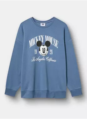 Mickey Mouse Relaxed Fleece Sweatshirt | Torrid (US & Canada)
