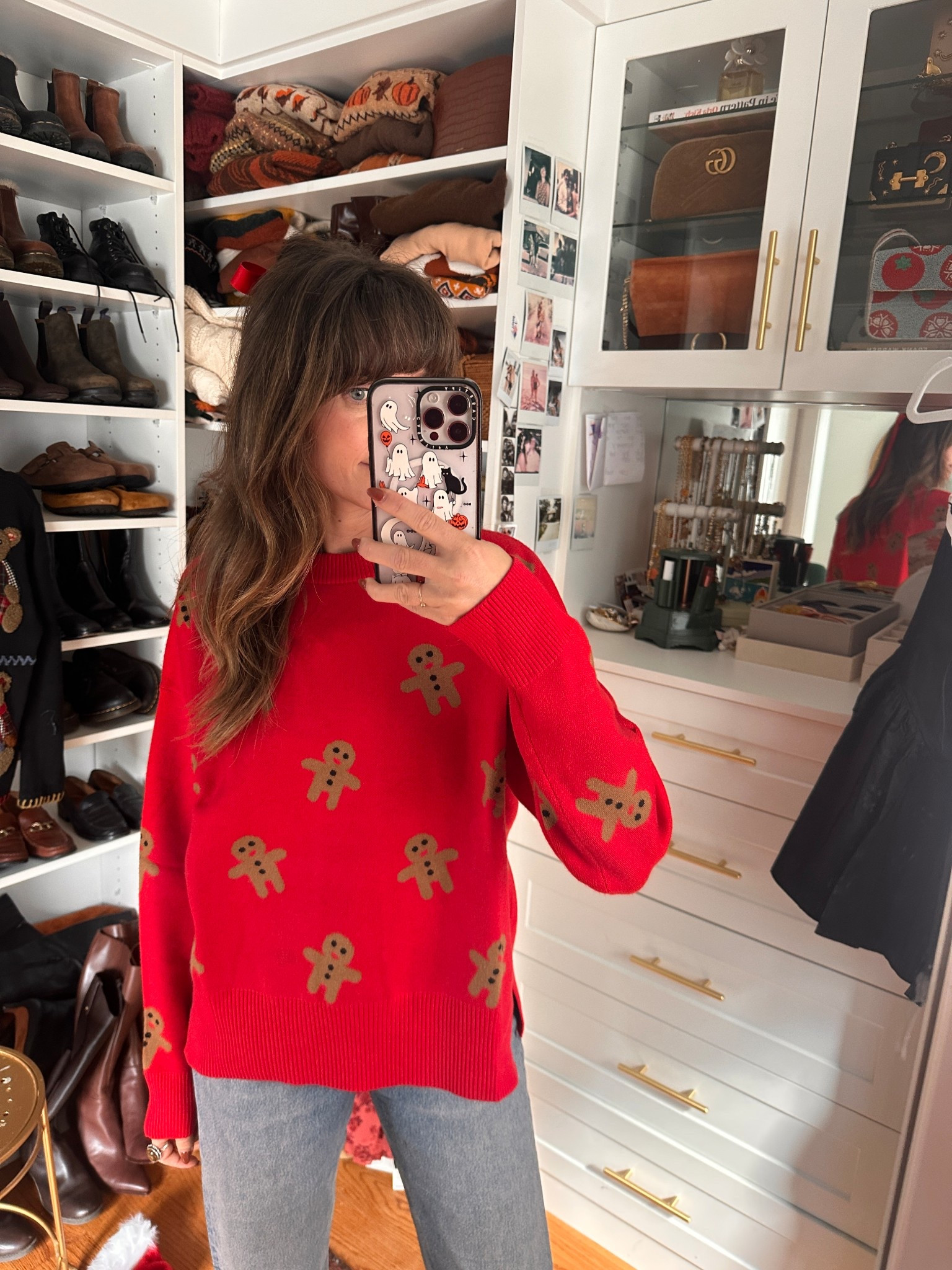 Gingerbread sweater cuteness 

#LTKSeasonal