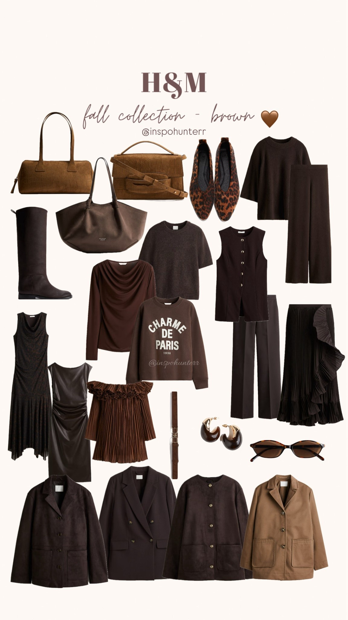 H&M - New in 🤎 brown edition ✨ #fashion #hm #inspo 

#LTKautumn #LTKeurope #LTKdeutschland