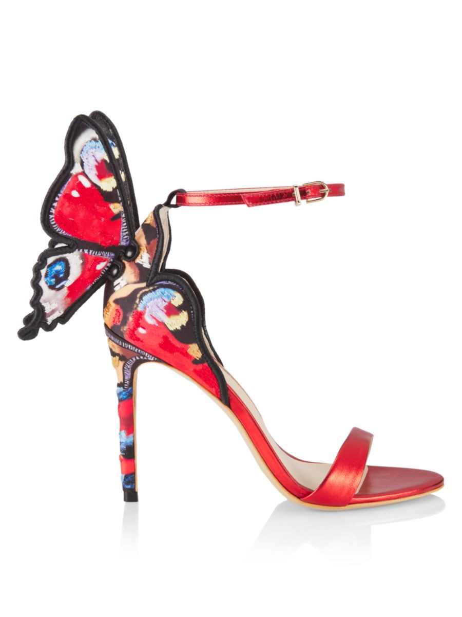Sophia Webster Chiara Embroidered Sandals | Saks Fifth Avenue