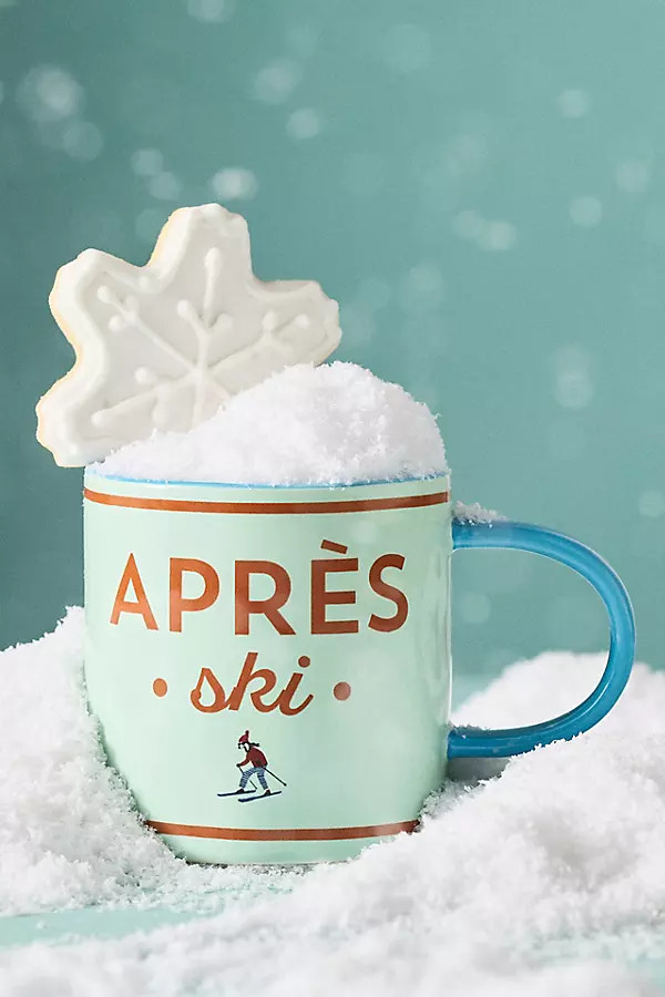Apres Ski Stoneware Mug | Anthropologie (US)