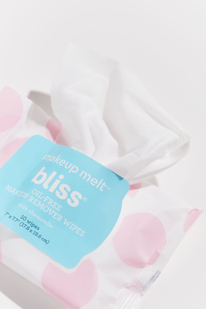 Bliss Makeup Melt Oil-Free Makeup Remover Wipes | Urban Outfitters (US and RoW)