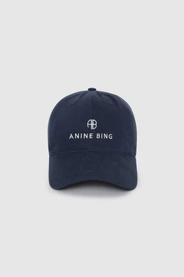 Jeremy Baseball Cap - Washed Navy One | Anine Bing
