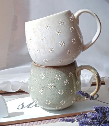 Daisy handmade mug 

#LTKhome