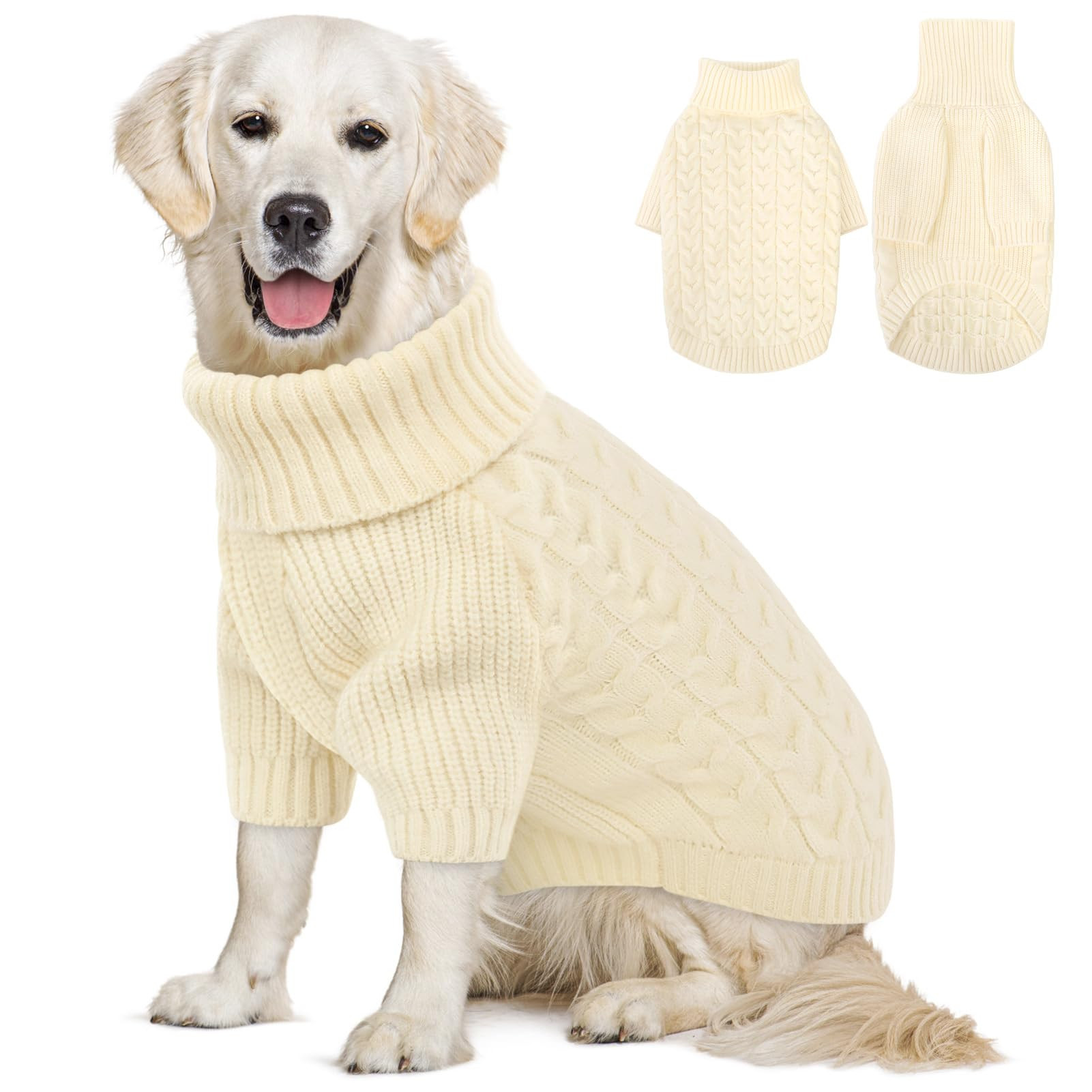 White Dog Sweater | Amazon (US)