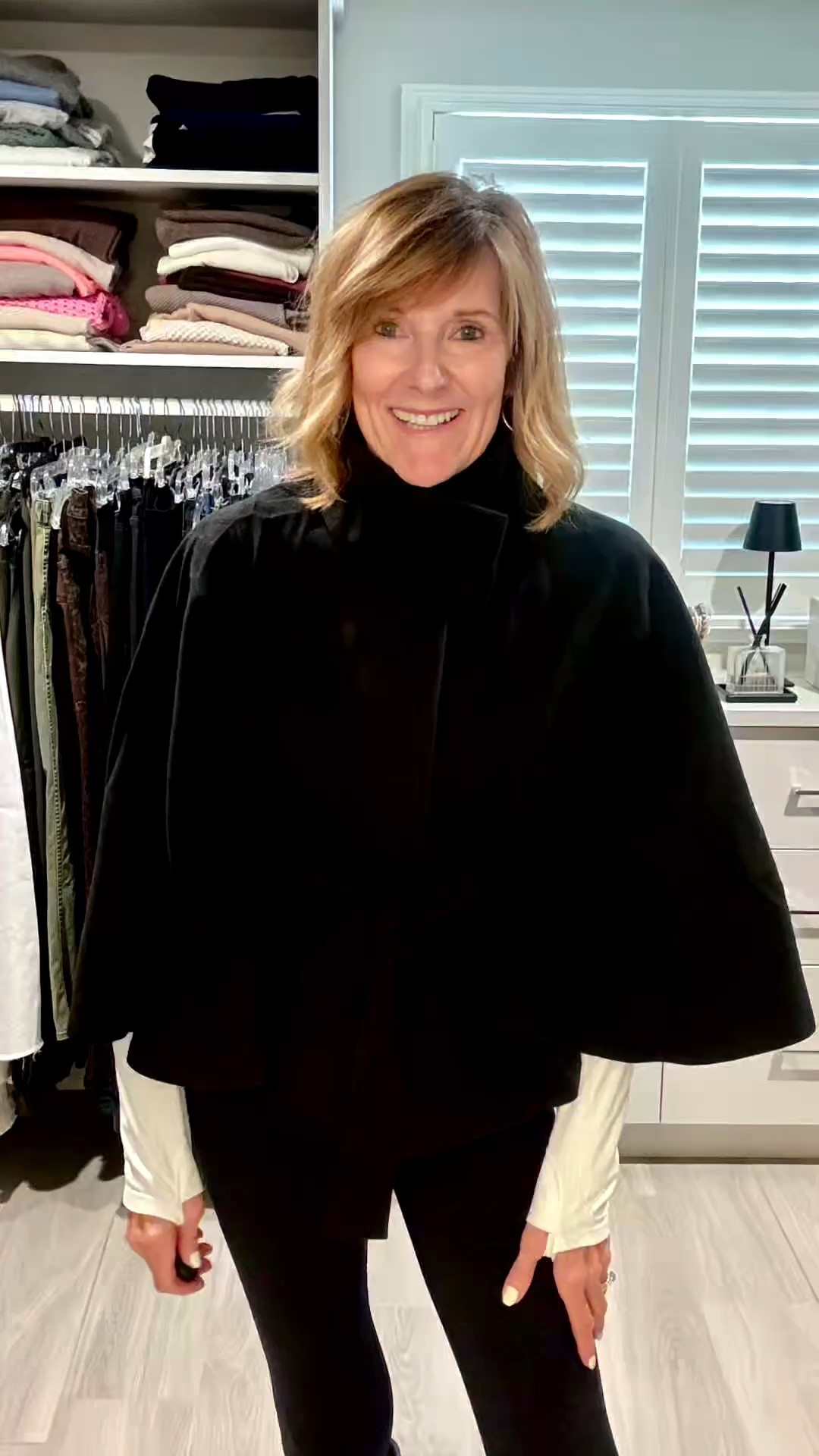 This is on Super Sale- Bev switched to this one in Black.  So versatile.   Love it.