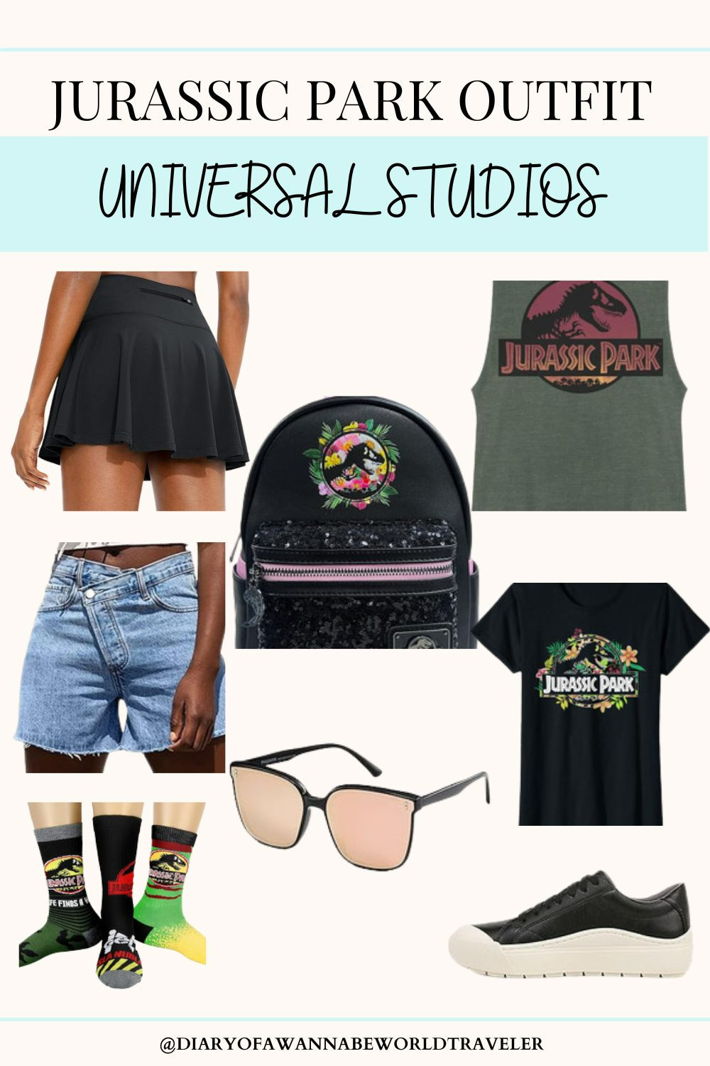 Universal Studios Outfit Ideas- Jurassic Park Edition. Immerse yourself in the Jurassic World with this outfit. 

 #LTKFindsUnder100 #LTKStyleTip #LTKTravel